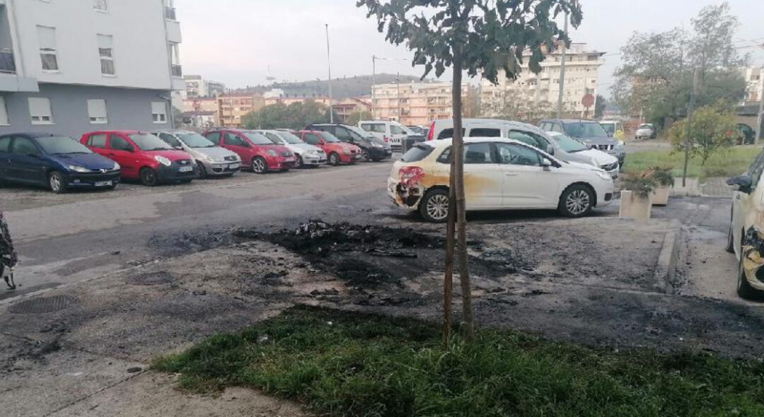 Izgorio automobil na Zabjelu, nema povrijeđenih