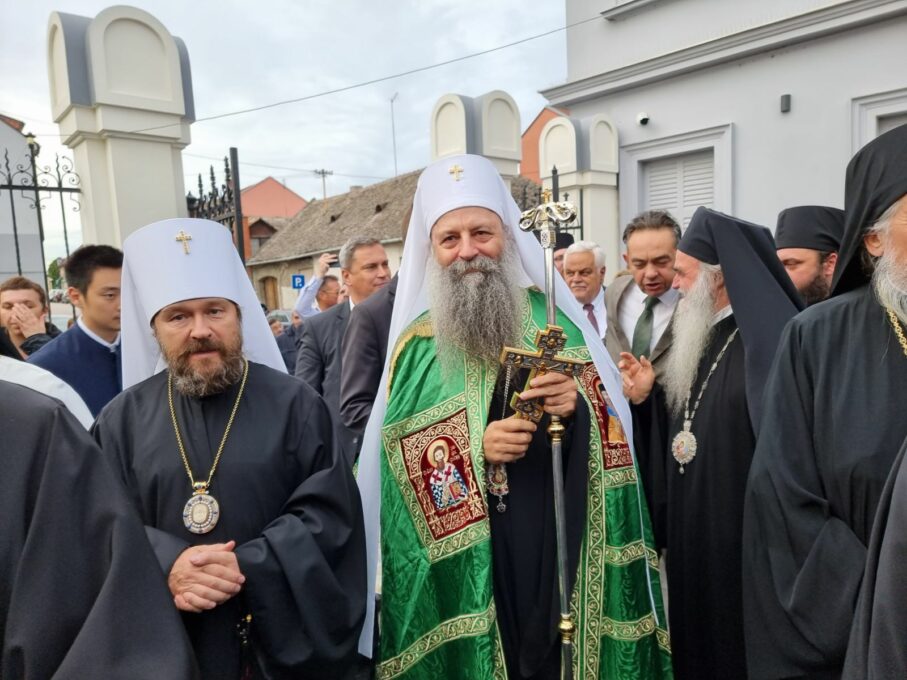 Patrijarh Porfirije stigao u Vukovar, dočekao ga vladika Heruvim