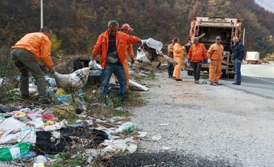 Uklonjene dvije divlje deponije na širem području Berana
