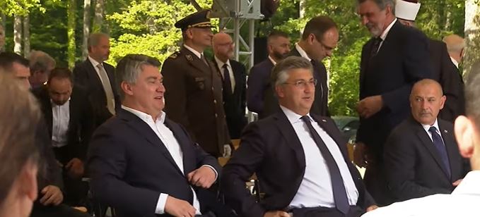 MILANOVIĆ BOJKOTOVAO DAN DRŽAVNOSTI: Plenković mu poručio da uglavnom laže, a sada i šmrče