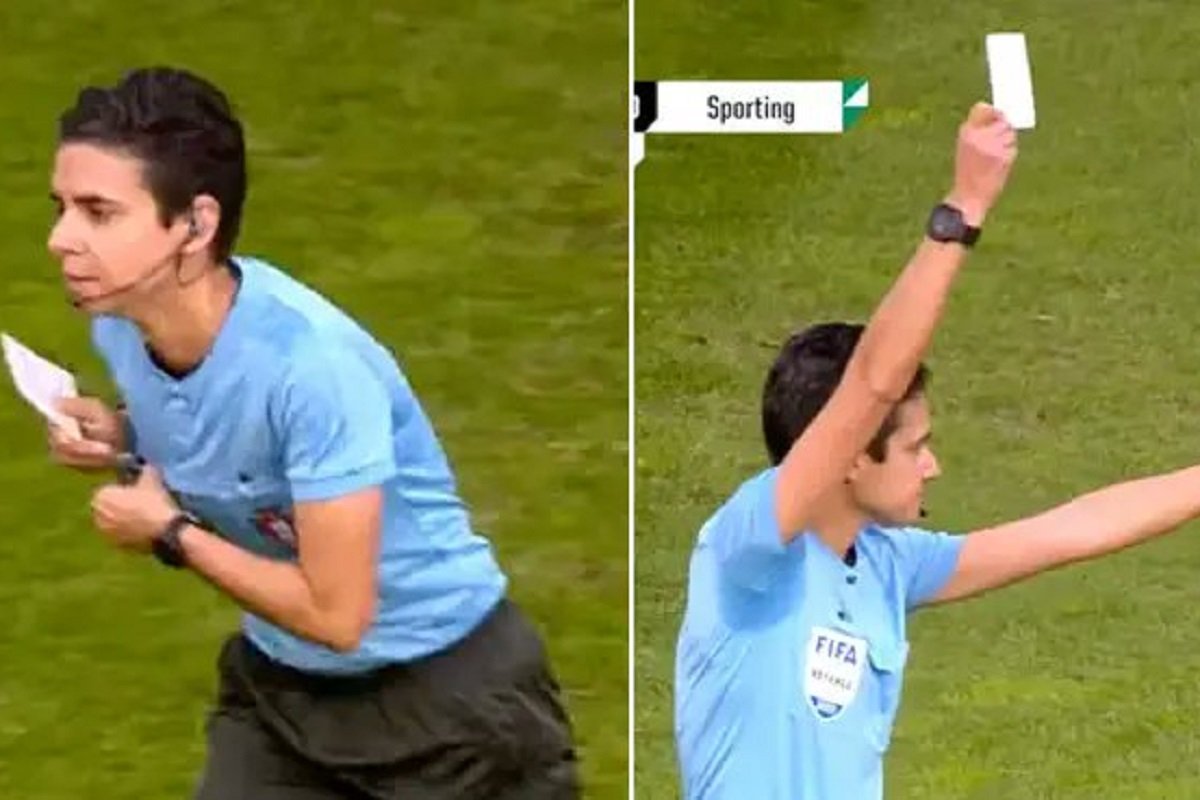 FUDBALSKA REVOLUCIJA: Prvi put pokazan bijeli karton, evo i zašto (VIDEO)