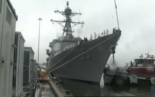 NATO brodovi uplovljavaju u Luku Bar: Američki razarač USS James E. Williams i turska fregata