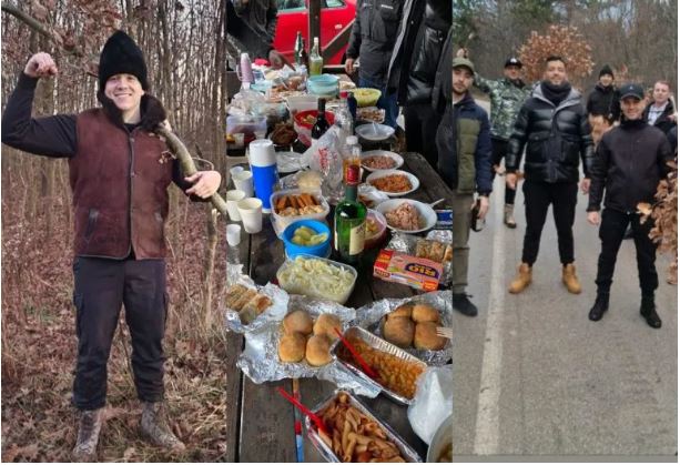 KAKO SU POZNATI PROSLAVILI BADNJI DAN: Jedan pjevač oduševio BOGATOM TRPEZOM U ŠUMI (FOTO)