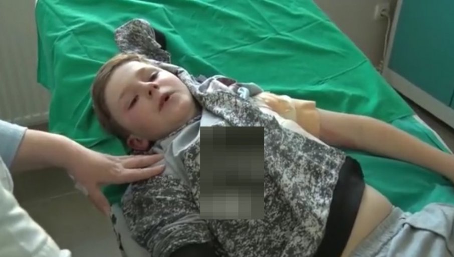 SVAKO TREBA DA POGLEDA OVAJ SNIMAK: Ovo je Stefan. Ima 11 godina.