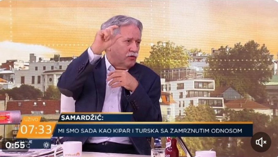 PRIZNANJE PROF. SAMRDŽIĆA: "Granice Kosova iscrtali smo još 2011.godine" (VIDEO)