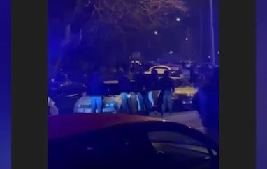 NOĆNA RACIJA U JERKOVIĆU Beogradska policija presrela 20 vozila sa navijačima