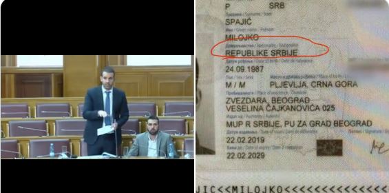 KAKO GA JE ODJAVIO, KAD GA NIJE NI IMAO? Raško Konjević o srpskom državljanstvu Milojka Spajića (FOTO/VIDEO)