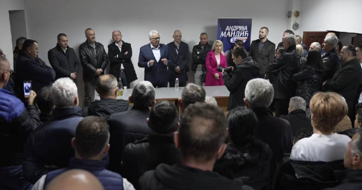 ANDRIJA MANDIĆ U VRANEŠKOJ DOLINI: Želimo da radimo sa svim zajednicama koje žive u Crnoj Gori