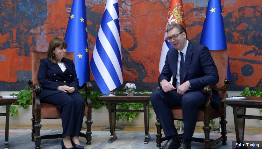 PREDSJEDNICA GRČKE U POSJETI SRBIJI: Naš stav vezan za Kosovo ostaje nepromijenjen