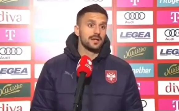 "MI SMO JEDAN NAROD": Kapiten Srbije nakon utakmise poželio da se obje reprezentacije plasiraju na "EVROPSKO"