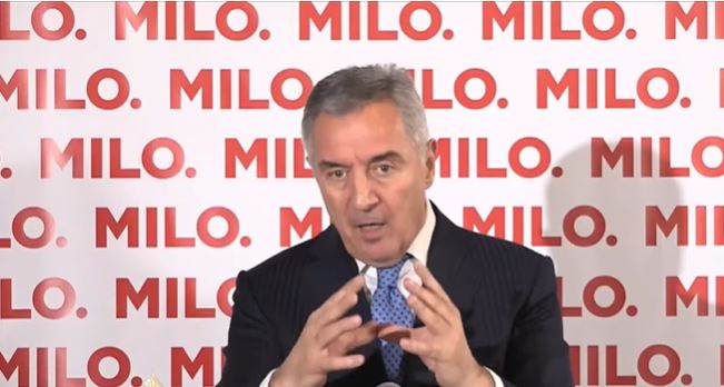 "DF I DPS IMAJU RAZLIČITE PROJEKCIJE CRNE GORE" Milo uvjeren da će osvojiti novih 40.000 glasova