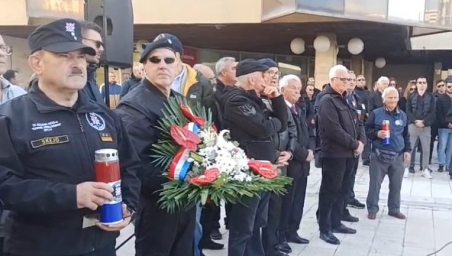 ATMOSFERA KAO 1941. Ustaše se opet okupile: Odjekivao Tompson i nacistički pozdravi