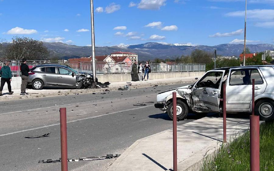 NIKŠIĆ: U udesu teže povrijeđene dvije osobe
