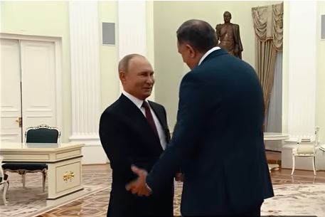 Poznato o čemu će razgovarati Dodik i Putin