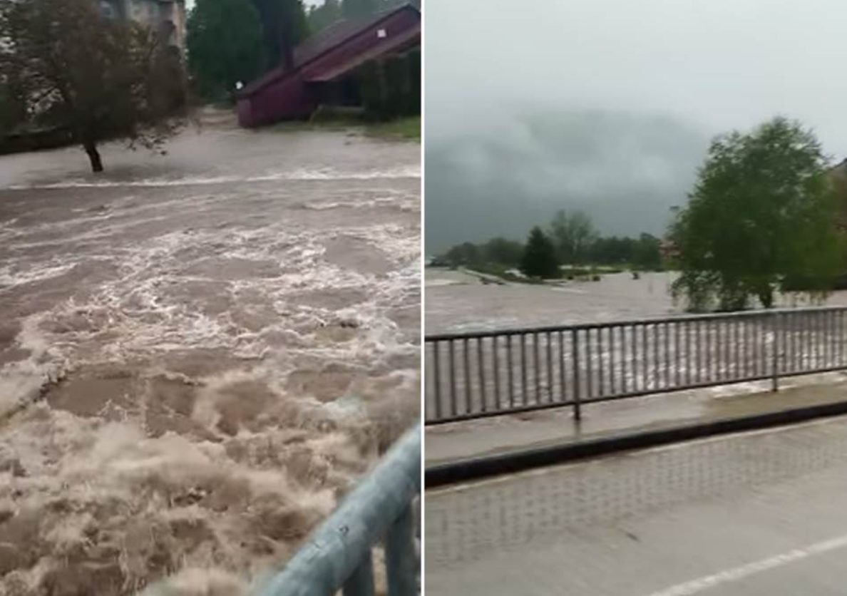 Proglašeno stanje opšte opasnosti od poplava u Sanskom mostu