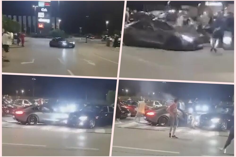 UZNEMIRUJUĆE! Snimak nesreće iz Zagreba - mercedesom pokupio pješake (VIDEO)