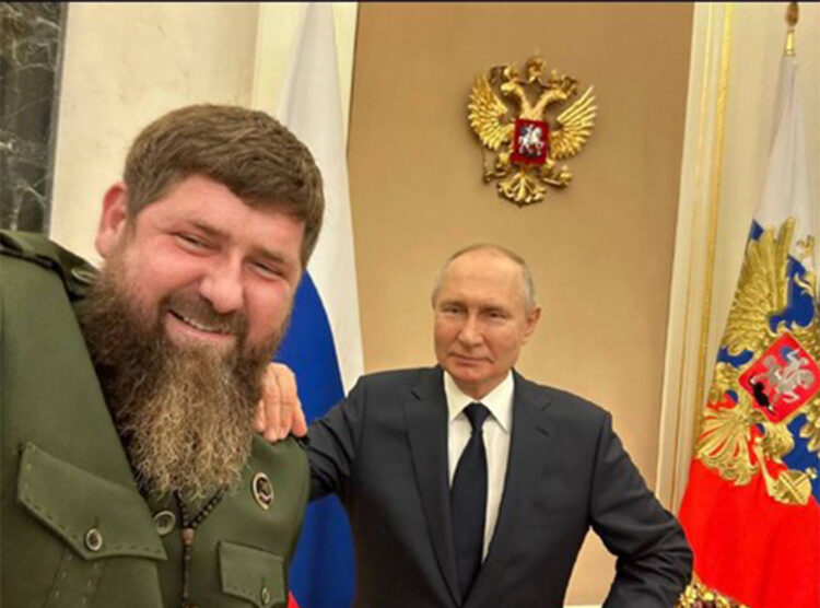 KADIROV OBJAVIO FOTOGRAFIJU: Putin i Kadirov se sastali u Kremlju