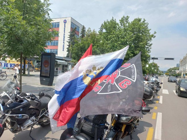 (VIDEO) "Noćni vukovi" posjetili Banjaluku