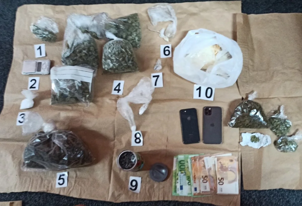 UP: Uhapšen Nikšićanin! Oduzeti kokain, marihuana, amfetamin, ekstazi...