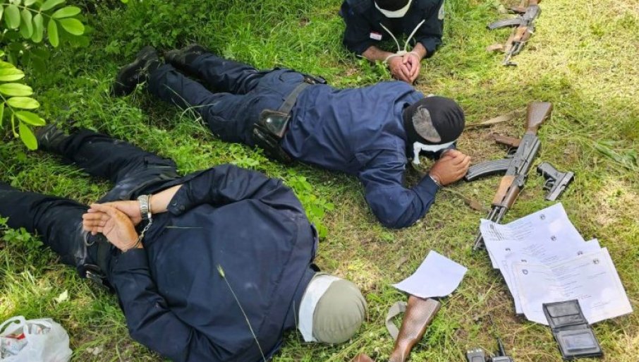 (VIDEO) Pogledajte kako srpska policija privodi Kurtijeve teroriste