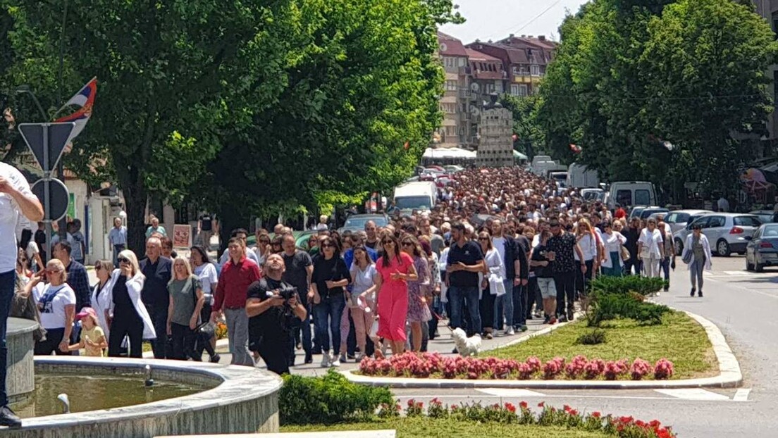 LEPOSAVIĆ: Narod izašao na ulice poslije otmice Srbina