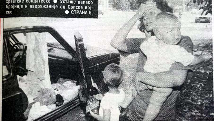 (FOTO) NATALIJA JOKIĆ, DJEVOJČICA KOJA U NARUČJU MAJKE BJEŽI OD "OLUJE": Supruga najboljeg košarkaša imala samo sedam mjeseci kada je protjerana iz Krajine