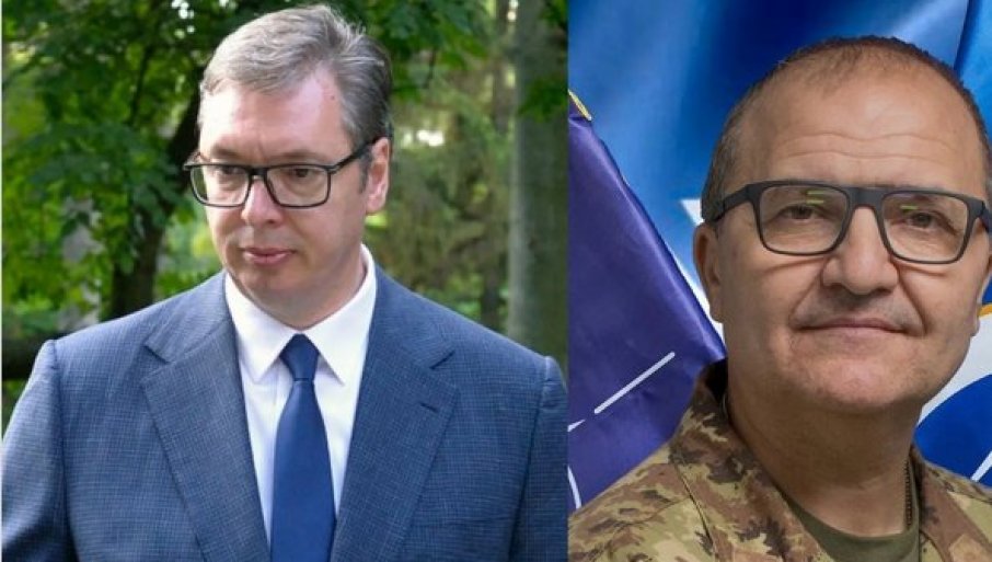 Vučić razgovarao sa komandantom KFOR-a