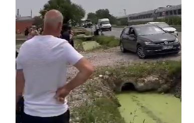 Sudar cistijerne i voza na pruzi Beograd-Bar PUTNIK: Bilo je stravično, imali smo sreće da voz ne izgori(FOTO)
