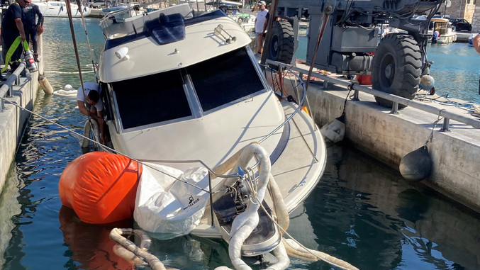 Kod Trogira potonula jahta u vlasništvu Britanca