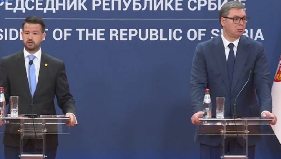 (VIDEO) Vučić: Za nas je Crna Gora izuzetno važan partner; Milatović: Ovo je važan korak između odnosa naše dvije zemlje