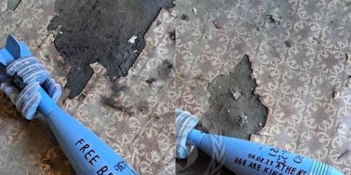 Navijači kijevskog Dinama poslali poruku podrške svojoj ideološkoj braći ispisanu na minobacačkim granatama (FOTO)