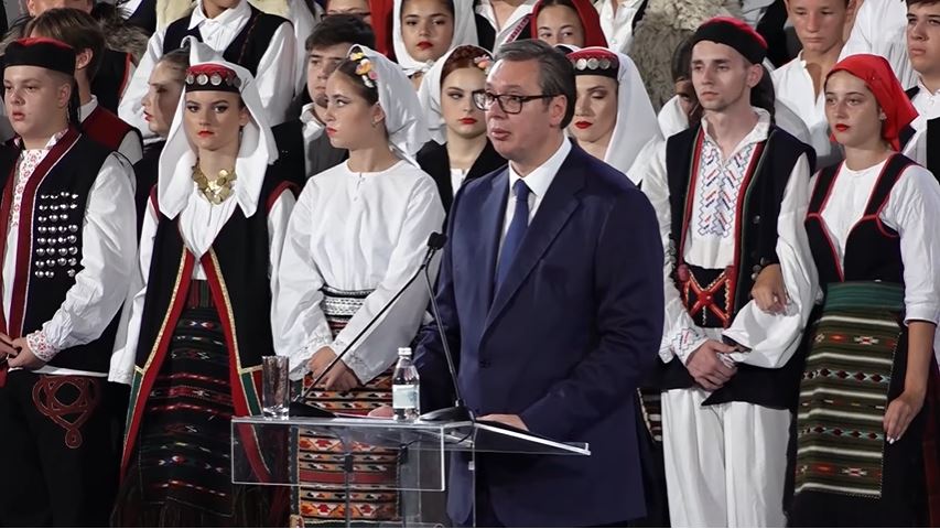 Vučić: Mi više nikada nećemo da ćutimo o zločinima nad našim srpskim narodom!