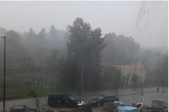 Olujni vjetar obarao stabla u Podgorici, Baru, Budvi…