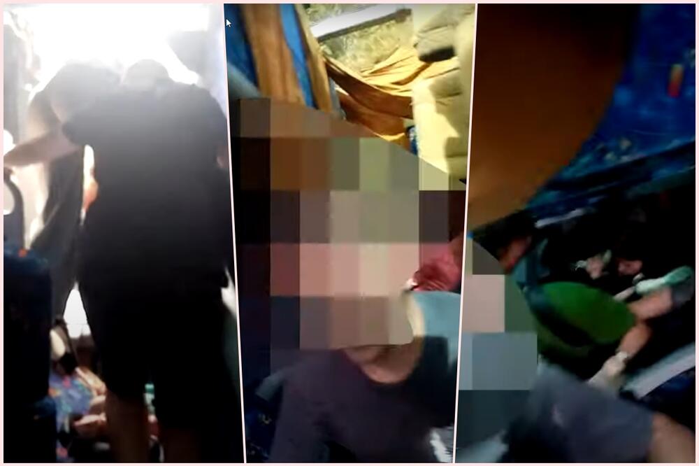 UZNEMIRUJUĆI SNIMAK IZ CG AUTOBUSA SMRTI: Ovo je jeziva scena iz provalije, ljudi se tumbaju unutra (VIDEO)