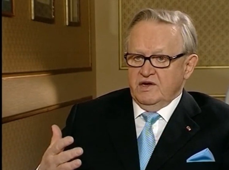 PREMINUO MARTI AHTISARI: Umro u 87. godini života