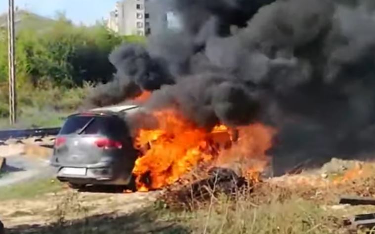 NASTAVLJA SE ZASTRAŠIVANJE SRBA: Zapaljen automobil potpredsjednice opštine Leposavić!