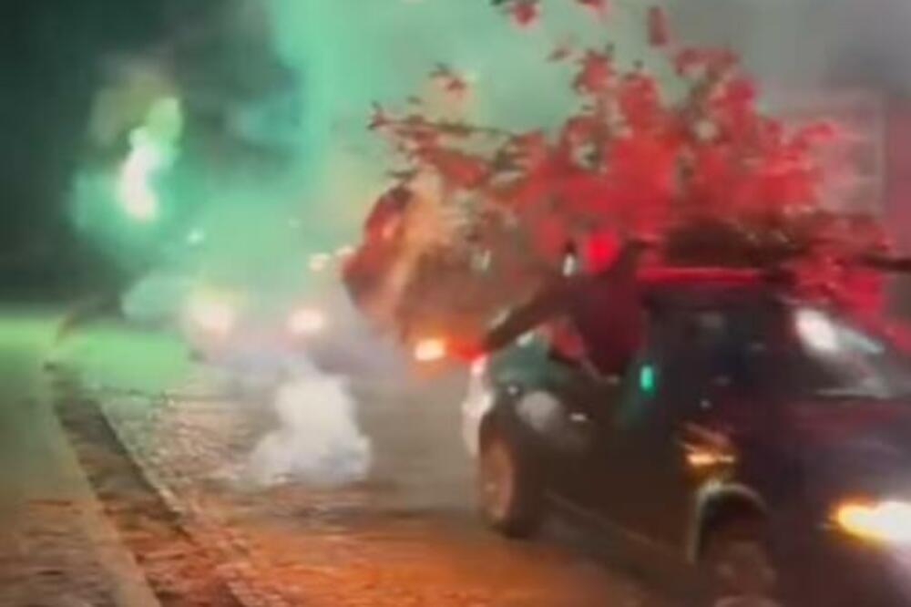 SRBIJO, SREĆNO TI BADNJE JUTRO! GRMI I U AUTOBUSU 309: Ovako su mladi širom Srbije jutros uranili po badnjak (VIDEO)