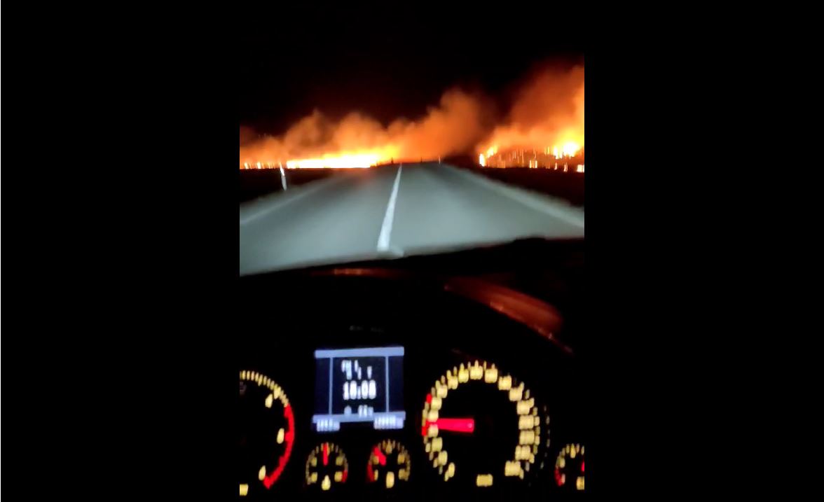 VELIKI POŽAR NA ŽABLJAKU! Vatrogasci se borili sa vatrenom stihijom cijelu noć (FOTO)