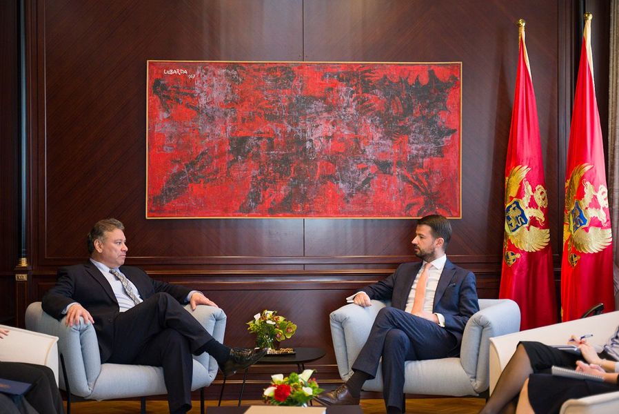 MILATOVIĆ SA ESKOBAROM: Snažna podrška SAD reformskim procesima u Crnoj Gori