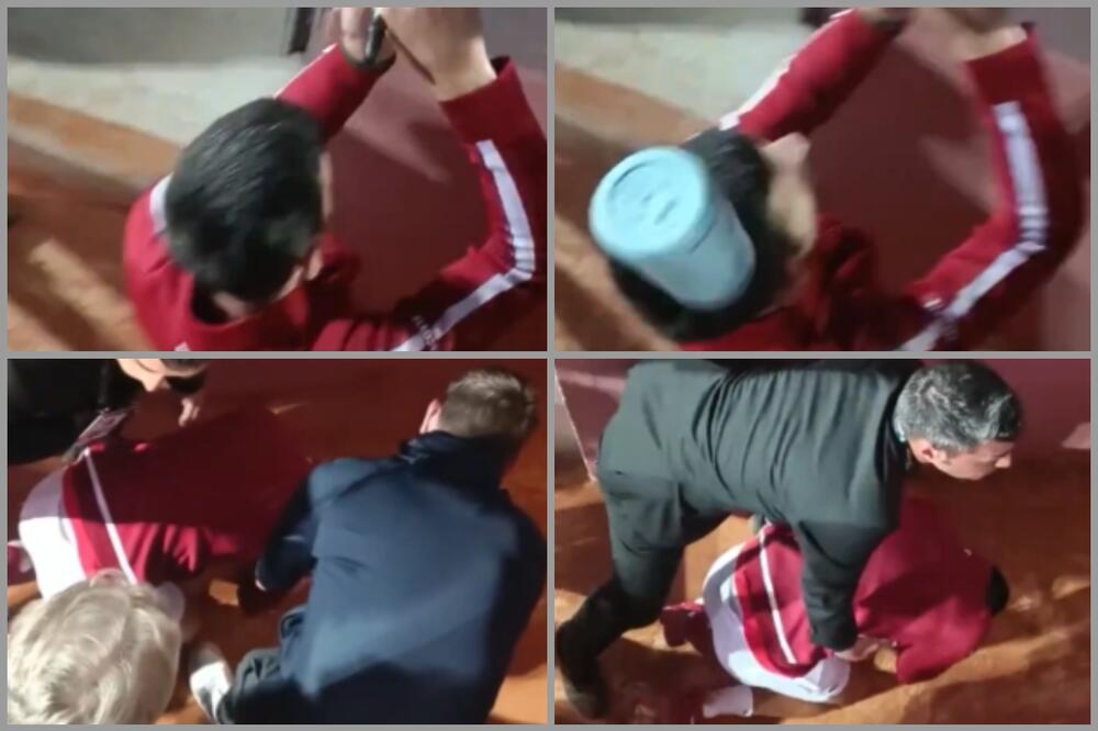 SKANDAL KAKAV SE NE PAMTI! Navijač flašom raskrvario Đokovića! Oglasio se Nole nakon incidenta VIDEO