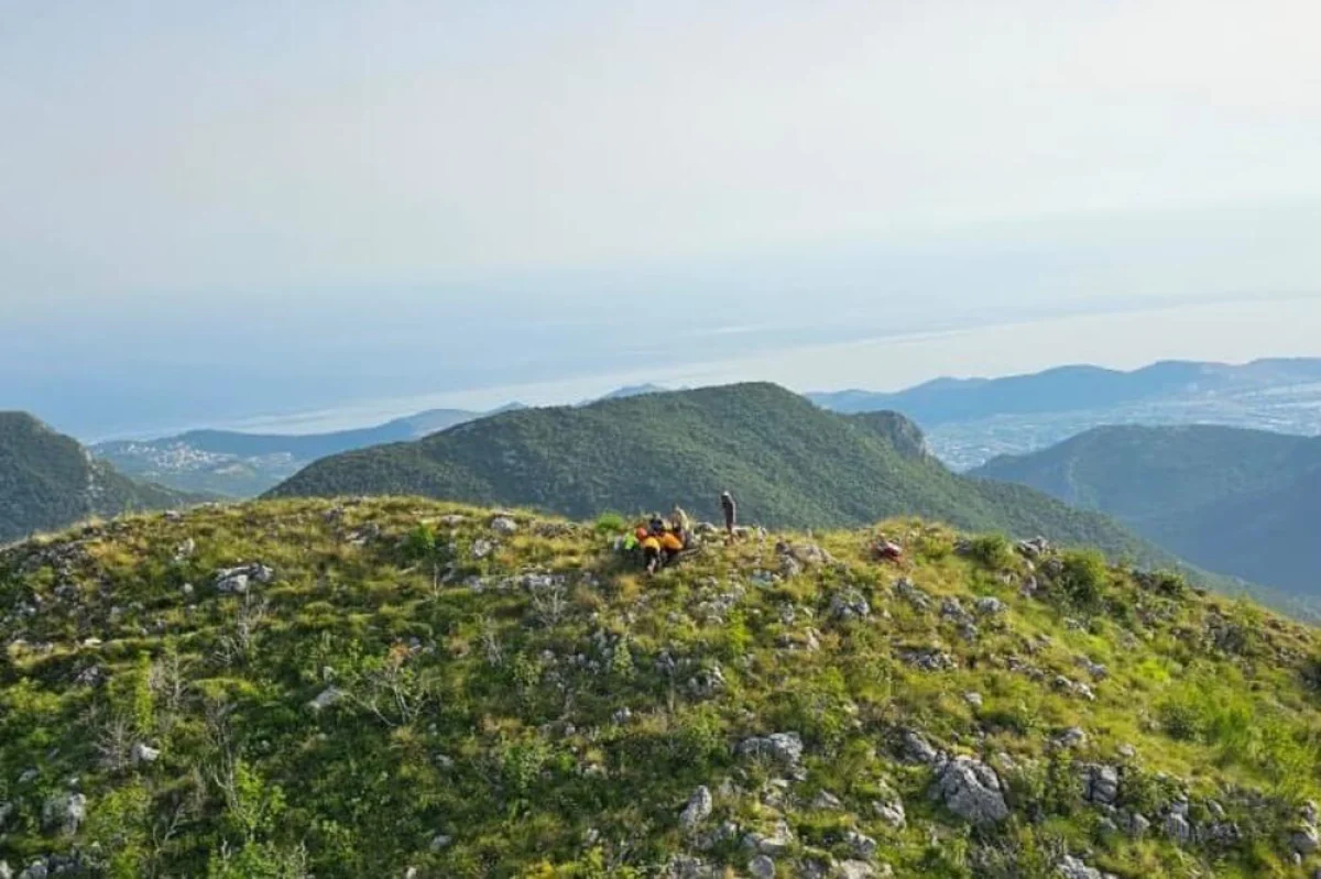 POVREDA NA PLANINSKOJ TRCI: Državljanina Srbije sa Rumije evakuisali helikopterski specijalci