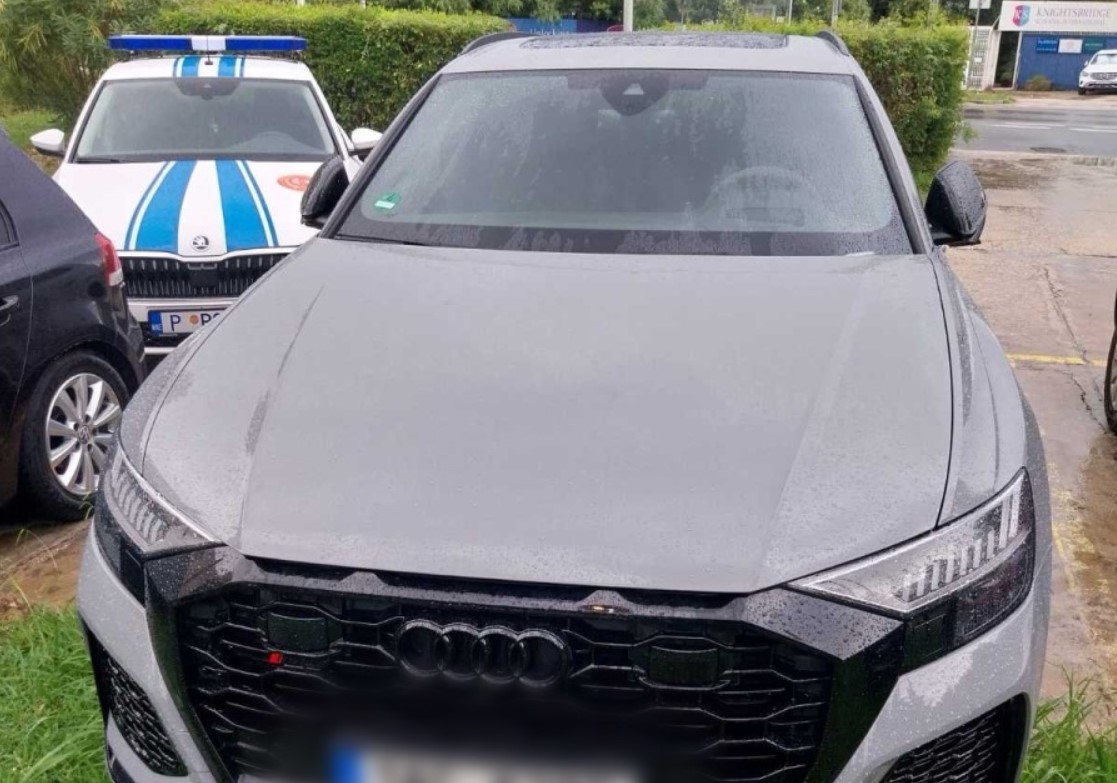 Akcija tivatske policije: Tamari Zvicer oduzet skupoceni auto