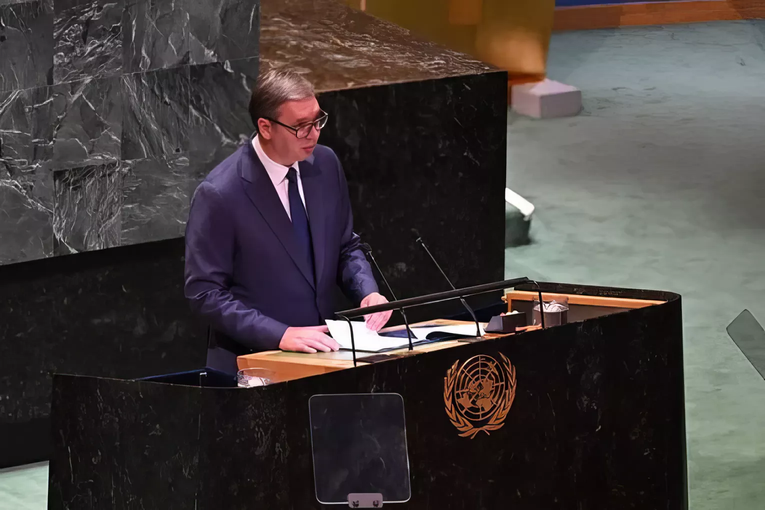 Vučić iz UN: Pitam se – a što ne poštuju Povelju UN i Rezoluciju 1244 kada je riječ o teritorijalnom integritetu Srbije?
