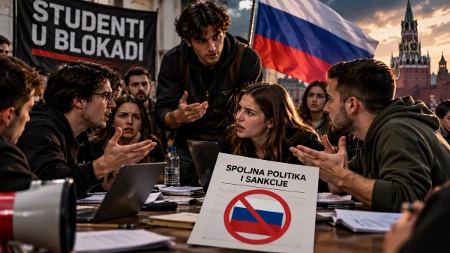 Spor među studentima zbog sankcija Rusiji: Jovanović tvrdi da je na plenumu izbila svađa