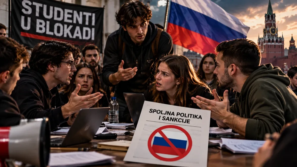 Spor među studentima zbog sankcija Rusiji: Jovanović tvrdi da je na plenumu izbila svađa