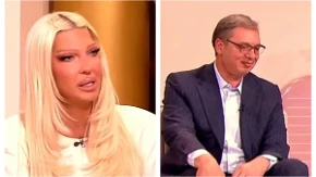 Karleuša: Evropa gori, sada vidimo od čega nas je Vučić spasio! Ne smije se dozvoliti da se na RTS-u vijori zastava Palestine