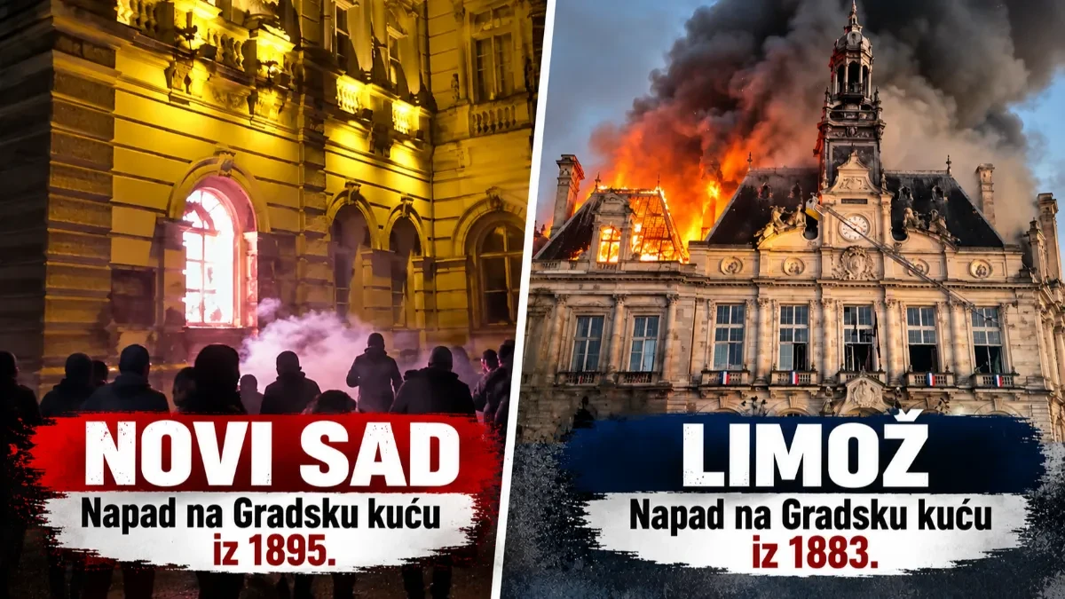 Od Novog Sada do Francuske: Isti obrazac nasilja na protestima, na meti istorijske građevine iz 19. vijeka