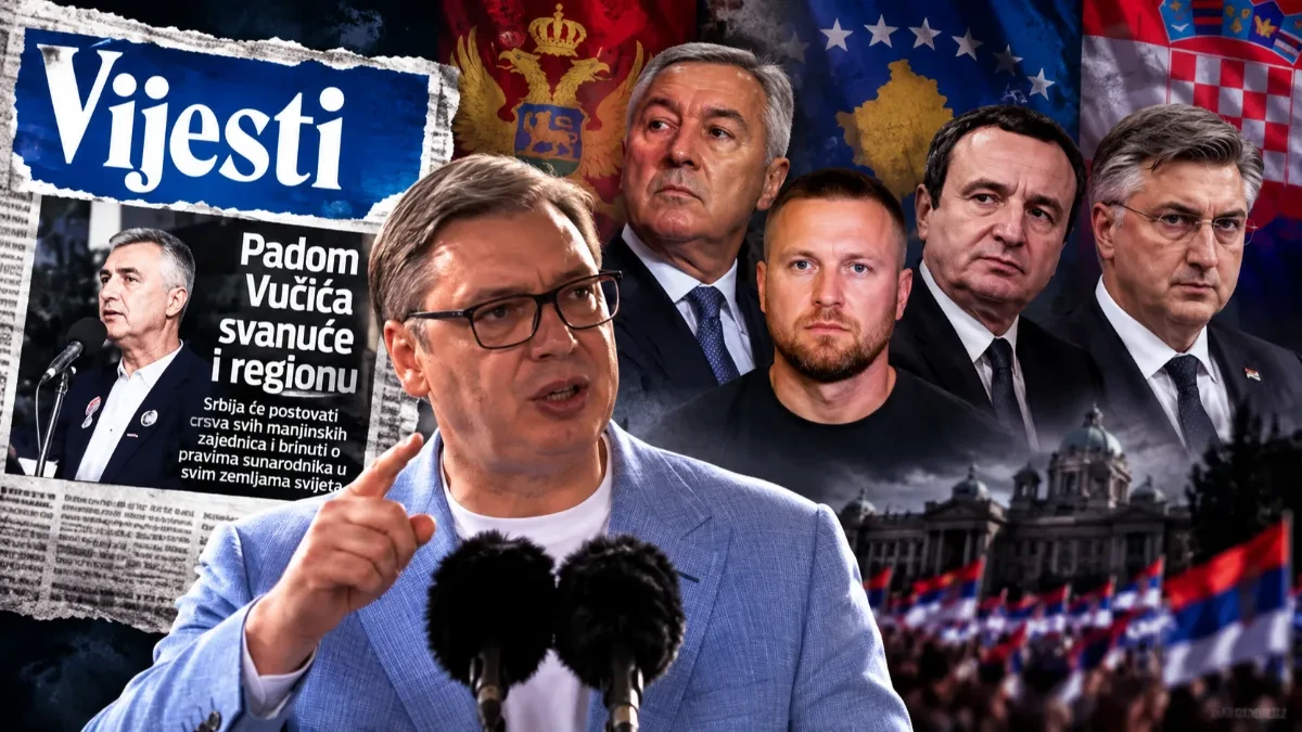 Vučić o Srdanoviću: „Kad kaže da bi region bio zadovoljniji mojim padom, misli na Đukanovića i Zvicera“