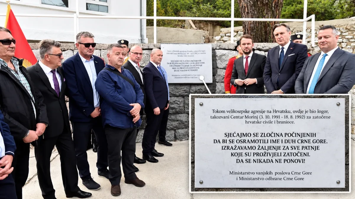 Kapitulacija pred Zagrebom: Spajićeva Vlada legalizovala spornu ploču u Morinju i nastavila politiku DPS-a