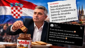 Srdanović hrvatskom listu poručio da Hrvatska nema veze sa studentskim pokretom, na mrežama mu odgovorili: „Nemoj više da se braniš, zakopa se živ!“